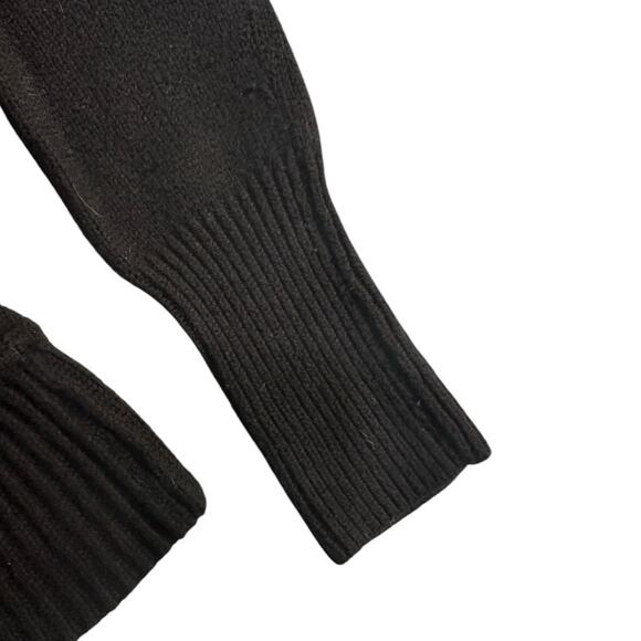 Talbots Black Shawl Neck Cardigan - Picture 3 of 4